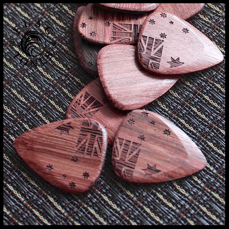 Flag Tones - Southern Cross Purple - 4 Picks | Timber Tones - Timber Tones