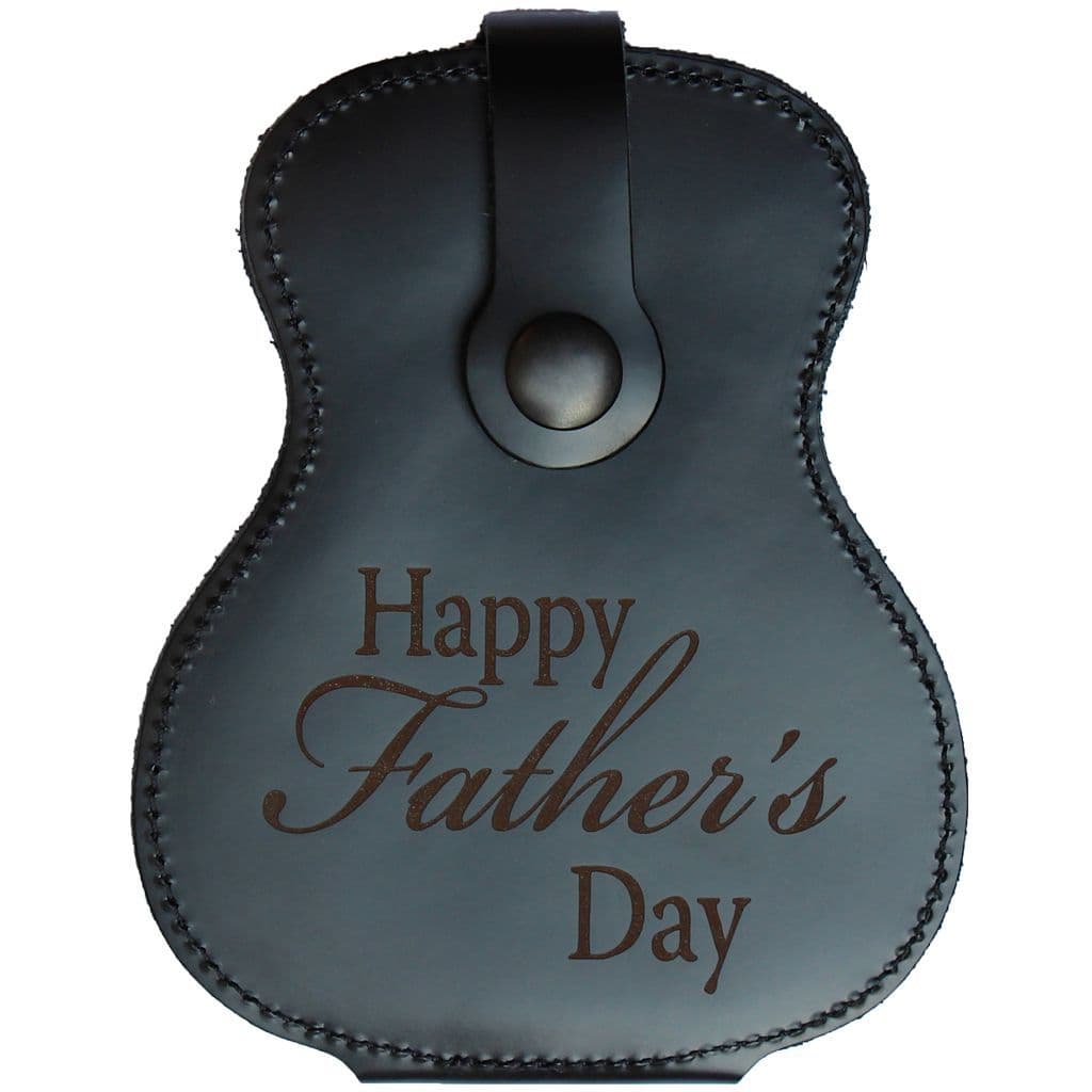 Happy Fathers Day Plectrum Wallet with 18 Acoustic Guitar Picks ...