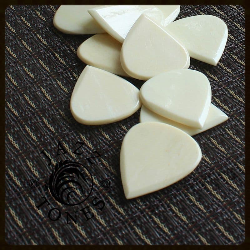 Jazz Tones - Bone - 1 Guitar Pick | Timber Tones - Timber Tones
