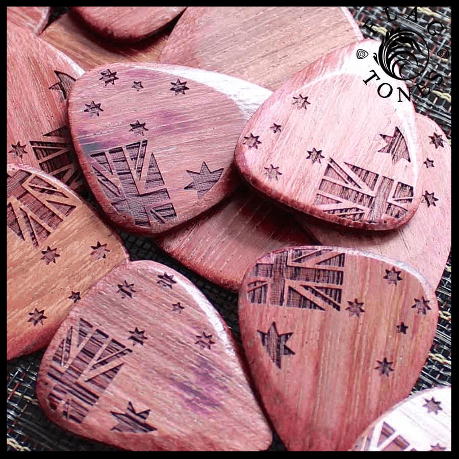 Flag Tones - Southern Cross Purple - 4 Picks | Timber Tones - Timber Tones