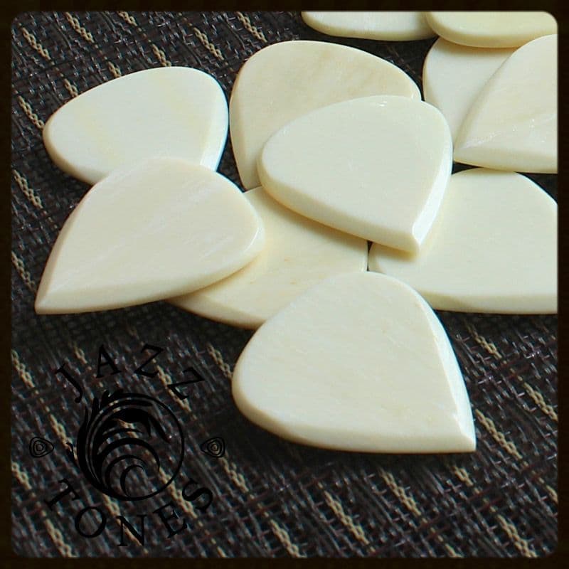 Jazz Tones - Bone - 1 Guitar Pick | Timber Tones - Timber Tones