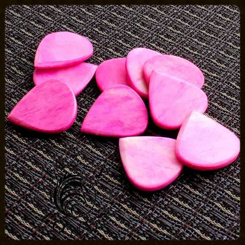 Jazzy Tones - Pink Bone - 4 Guitar Picks | Timber Tones - Timber Tones